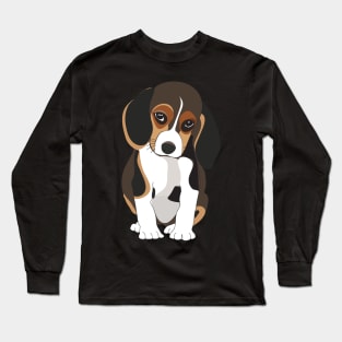 Cute little Beagle Puppy Long Sleeve T-Shirt